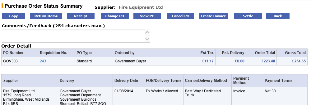 Fig 8.42 Purchase order status summary screen.png
